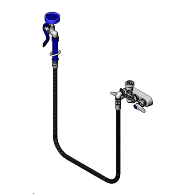 T&S Brass B-1193 Faucet 4" Wall Mount