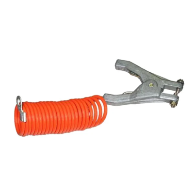 Grounding Clamp - 70" Cable - Coiled