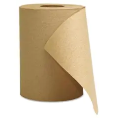 1920 NATURAL EMBOSSED HARD ROLL TOWEL, 9" X 350', 12 RLS/CS