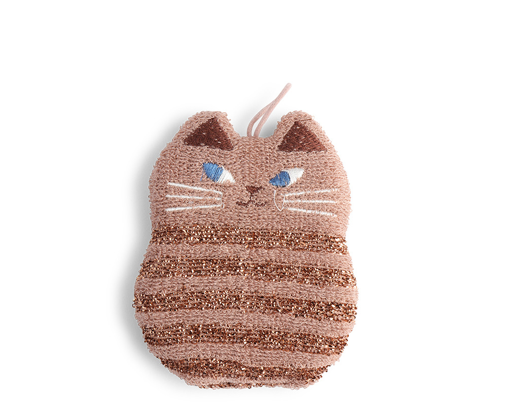 Sponge Brown Cat