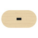 PL135T RACE TRACK SHAPE 71x35 TOP- MAPLE