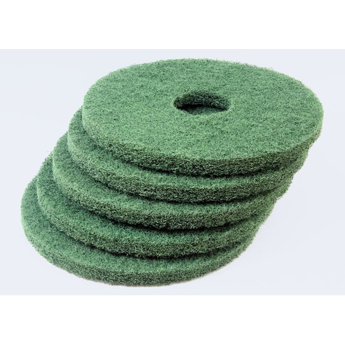 Floor Pads, 14" Green (5 Pack)
