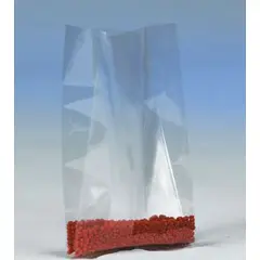 12 X 6 X 24" 3 MIL CLEAR GUSSETED POLY BAGS, 500/CA  PB1733