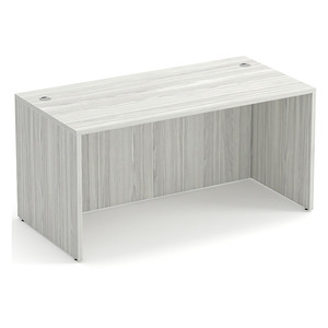 PL103 60"W x 30"D DESK SHELL - Silver Birch