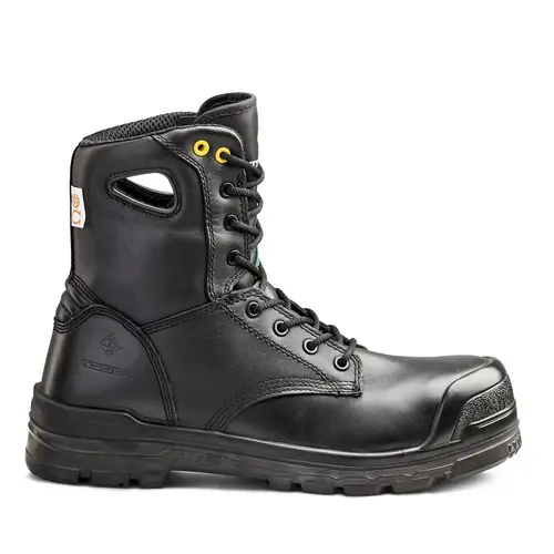 TERRA T02974B - Men's Argo 8" Composite Toe Safety Work Boot - Black
