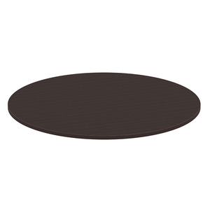 PLT48R - 48" ROUND TABLE TOP - Espresso