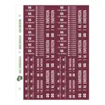 ID Sticker Sheets