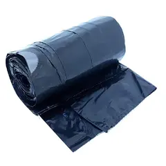 33 X 41" 1.05 MIL 3 GALLON BLACK CAN LINER, HEFTY DRAWSTRING, 48/CASE