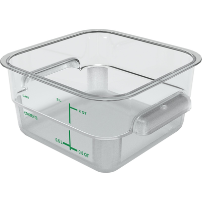Carlisle 1195007 Squares Polycarbonate Food Storage Container 2 