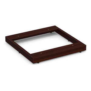 PL9999 COMPOSE END TABLE LAMINATE BASE- MAHOGANY