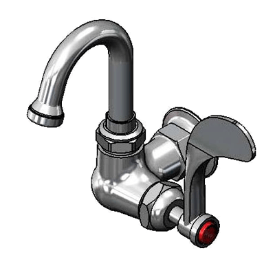 T&S Brass B-0210-131X-CR4 Sink Faucet Single