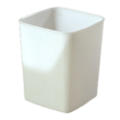 Carlisle White 4 qt Economical Space Saver