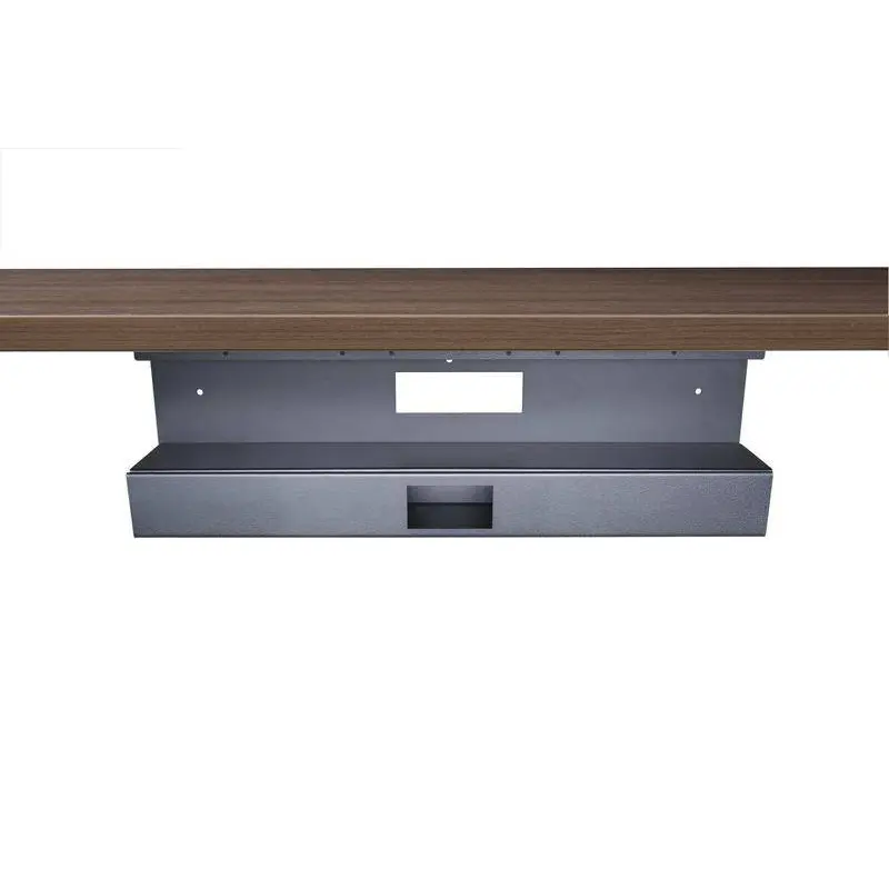 18" POWER TROUGH W/COVER-BLACK