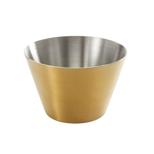 Round Satin Stainless Steel Sauce Cups