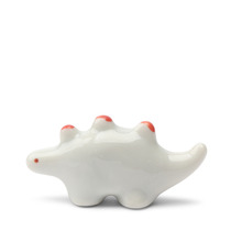 Chopstick Rest Stegosaurus White Red