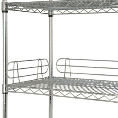 Focus Foodservice FL244C Shelf Ledge 24"W X 4"H Chromate
