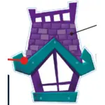 RIGHT PURPLE HOUSE