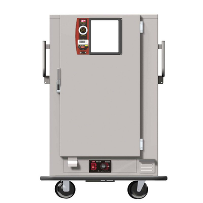 Metro MBQ-90-QH Metro Heated Banquet Cabinet Door Insulated Removable Shelves Holds Up to 11" Plates
