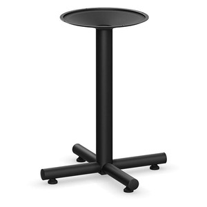 24" METAL TABLE BASE-BLACK