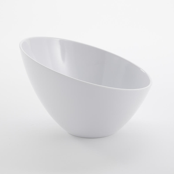 Angled Round Melamine Bowls