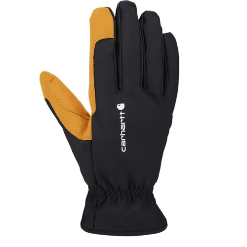 Carhartt A910 - Storm Defender Thermal Lined High Dexterity Open Cuff Glove - Black Barley