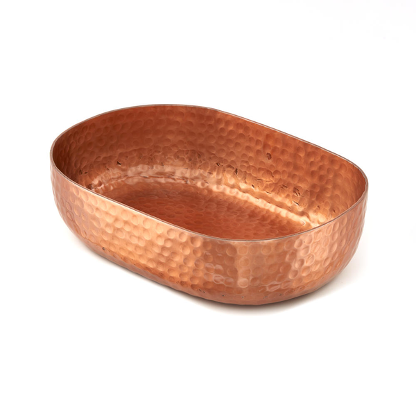 Hammered Aluminum Entree Baskets
