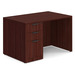 PL121 30"D x 48"W DESK SHELL- Mahogany