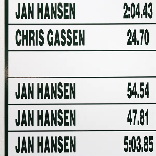 Replacement Text For Record Boards and Signs