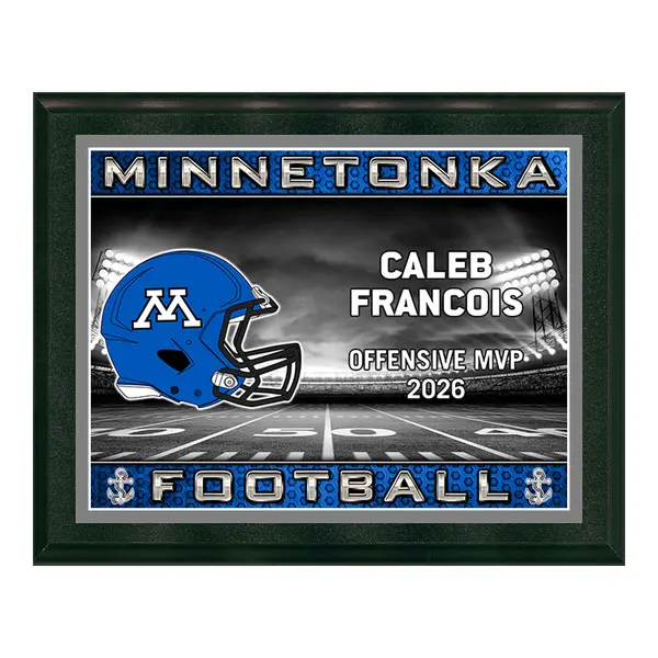 Standard Vividcolor AIO Award Plaques with Metal Border