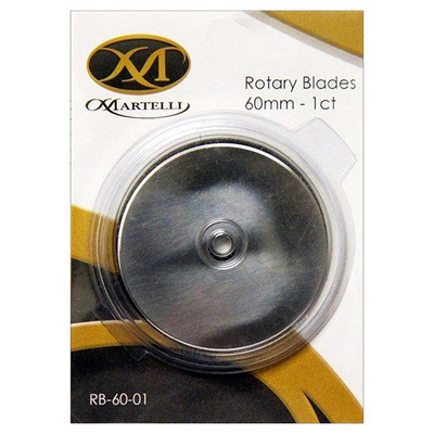 Martelli Rotary Cutter Blades - 60mm, 1 Blade
