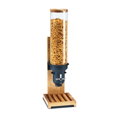 Cal-Mil 3584-1-99 (1) 4.5L capacity cylinder Madera Cereal Dispenser