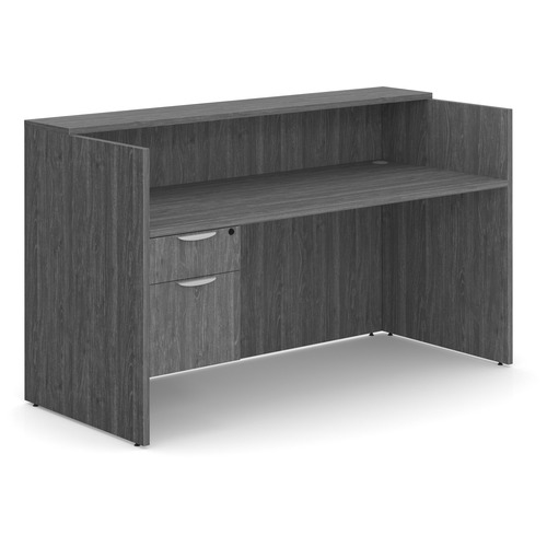 Source Office Furniture Classic Gallery Reception Desk with Box/File