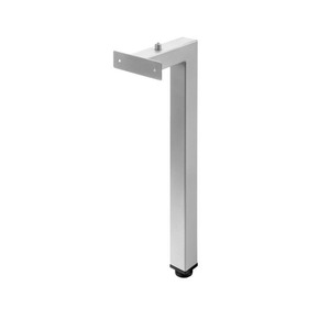 PLTLEG-U-CSL PAIR CENTER SUPPORT LEG- SILVER