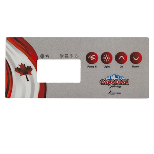 Dynasty K19 6-Button Canadian Logo Overlay 14623