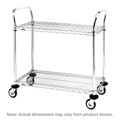 Metro MW601 MW Standard Duty Utility Cart MW500 Series Wire Shelves
