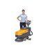 Taski swingo 455BMS 17" Walk-Behind Scrubber - in use