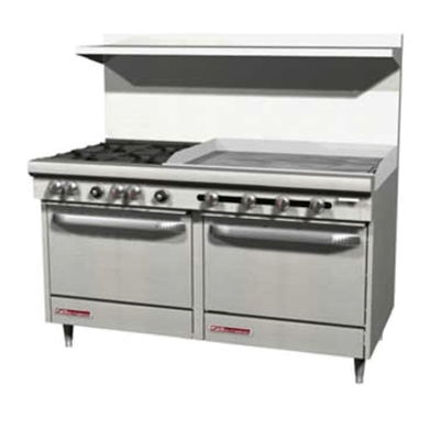 Southbend S60AA-3TR S-Series Restaurant Range Gas