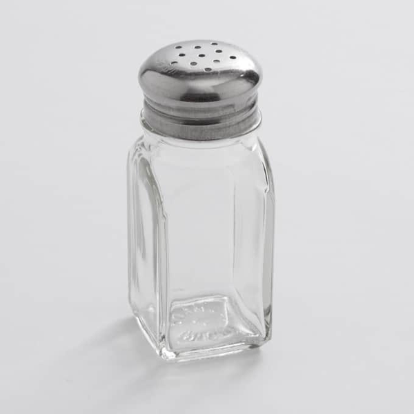 Glass Salt & Pepper Shakers