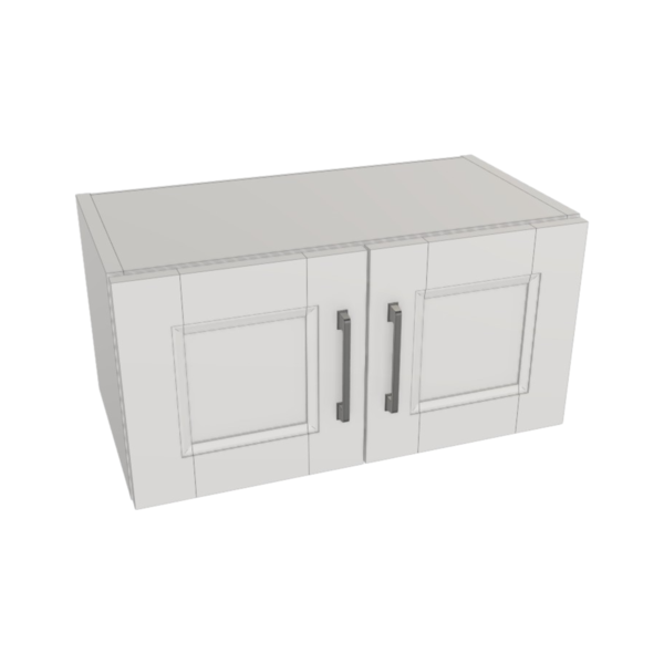 Vail Pure White Box Wall Kit - 24” X 12” X 13”