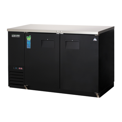 Everest EBB59-24 Back Bar Cooler Cabinet 2 Solid Doors, 115v, NSF - 17 cu. ft.