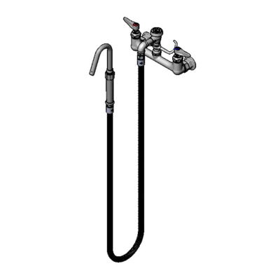 T&S Brass B-0611 Pot Filler Faucet Splash Mount
