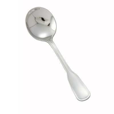Winco 0033-04 6" Bouillon Spoon
