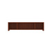 PL2044OH 71" WALL MOUNT OPEN HUTCH- CHERRY