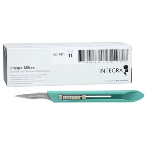 Blade, Miltex safety #11      pkg 10  retractable blade