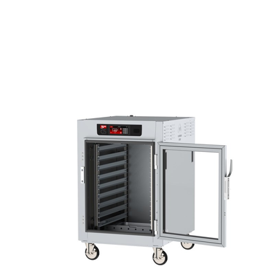 Metro C585-SFC-LA C5 8 Series Controlled Temperature Holding Cabinet Mobile