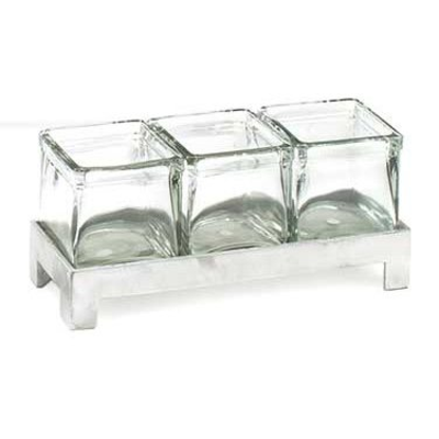Cal-Mil 1560-2 12"W x 4-1/4"D x 2"H Jar Display