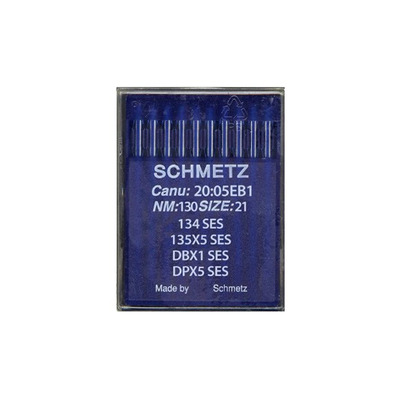 Schmetz Needles, CANU: 20:05EB1, Size: 130/21, Point Style: RG