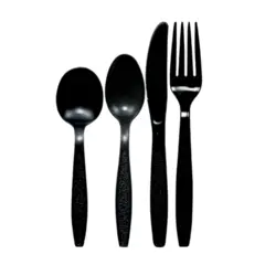 EMPRESS HEAVY WEIGHT FORK POLYPRO BLACK WRAPPED 1000/CS    E189001