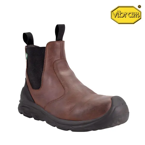 GRISPORT 706295C1 - San Jose Brown 6" Slip-On CSA Boot