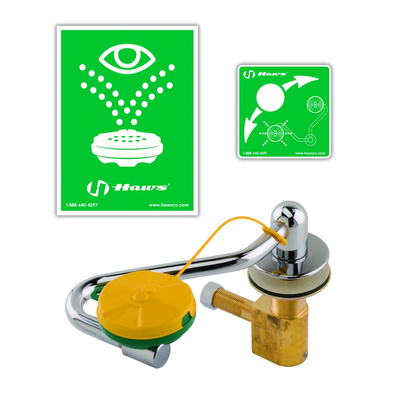 T&S Brass EW-7611 Eyewash Unit Countertop Mounted